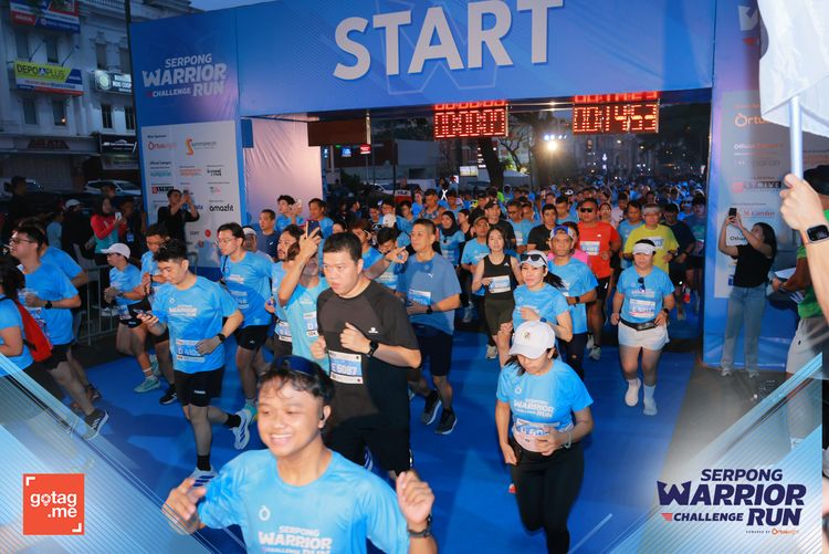 Race photo from SERPONG WARRIOR CHALLENGE RUN