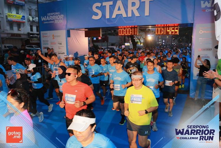 Race photo from SERPONG WARRIOR CHALLENGE RUN