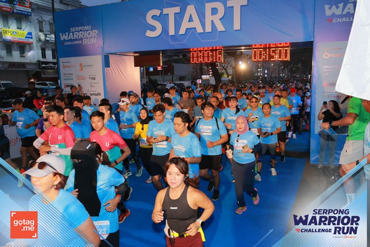 Race photo from SERPONG WARRIOR CHALLENGE RUN