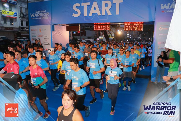 Race photo from SERPONG WARRIOR CHALLENGE RUN