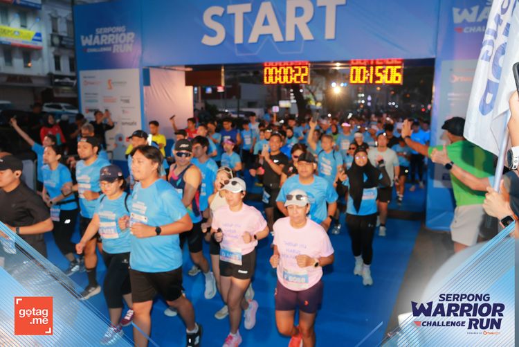 Race photo from SERPONG WARRIOR CHALLENGE RUN