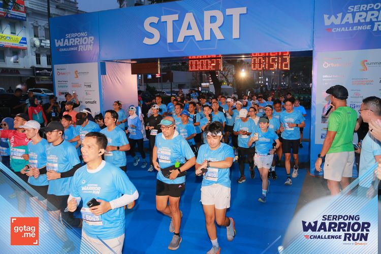 Race photo from SERPONG WARRIOR CHALLENGE RUN
