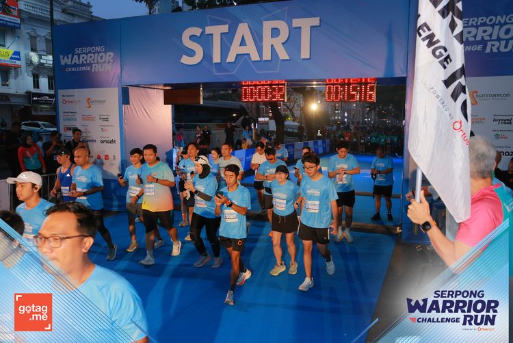 Race photo from SERPONG WARRIOR CHALLENGE RUN