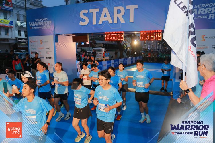 Race photo from SERPONG WARRIOR CHALLENGE RUN