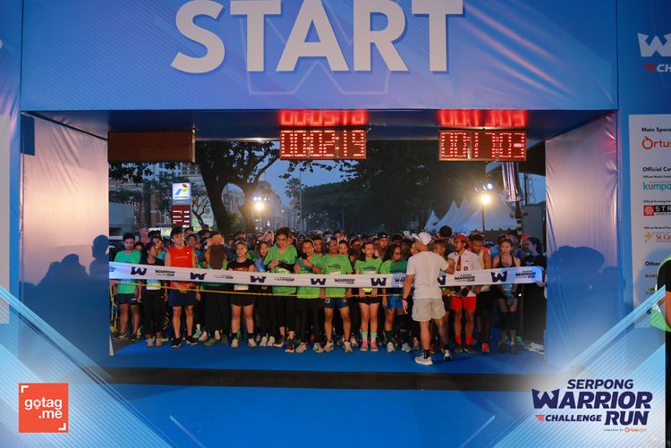 Race photo from SERPONG WARRIOR CHALLENGE RUN