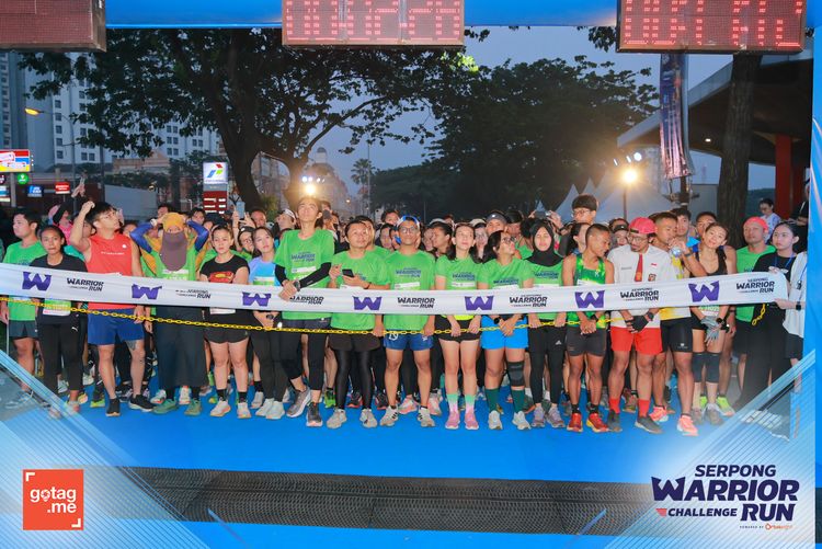 Race photo from SERPONG WARRIOR CHALLENGE RUN