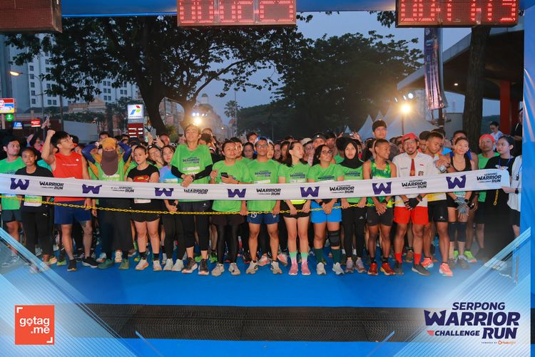 Race photo from SERPONG WARRIOR CHALLENGE RUN