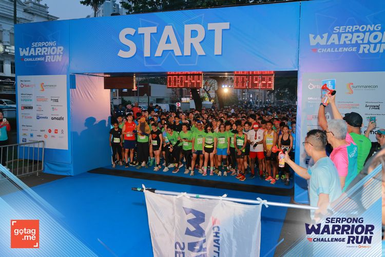 Race photo from SERPONG WARRIOR CHALLENGE RUN