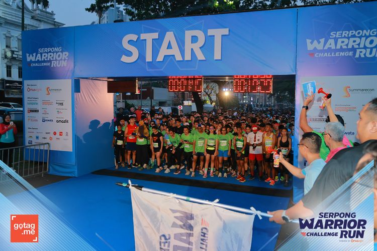 Race photo from SERPONG WARRIOR CHALLENGE RUN
