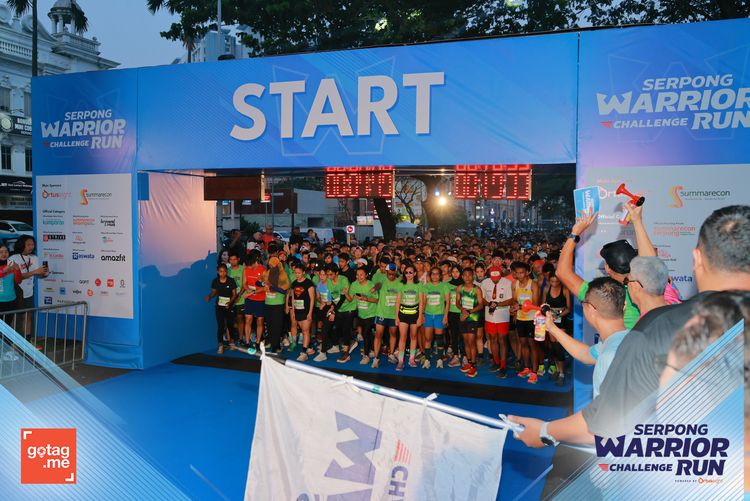 Race photo from SERPONG WARRIOR CHALLENGE RUN