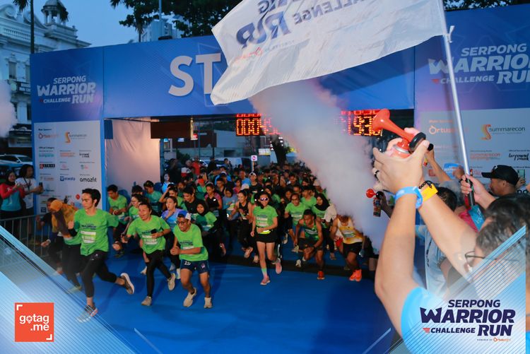 Race photo from SERPONG WARRIOR CHALLENGE RUN