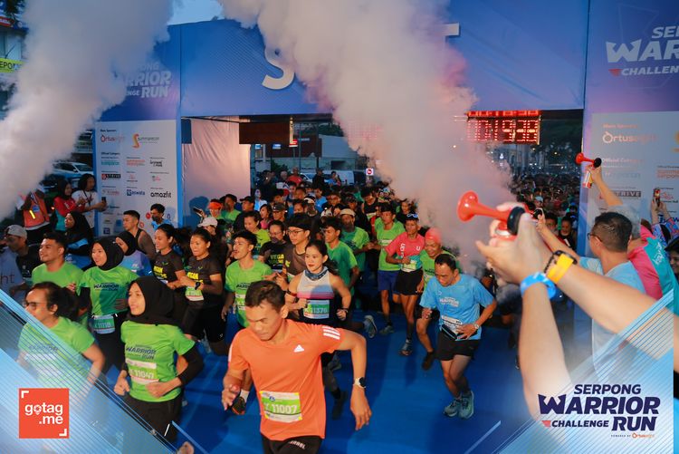 Race photo from SERPONG WARRIOR CHALLENGE RUN