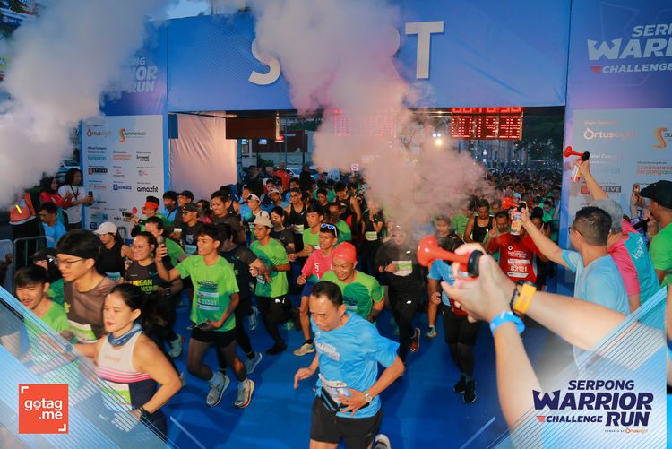 Race photo from SERPONG WARRIOR CHALLENGE RUN