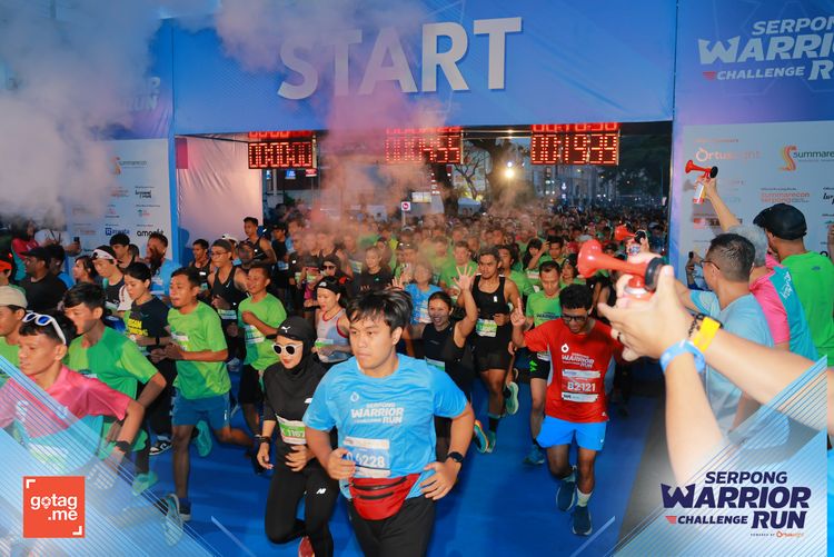 Race photo from SERPONG WARRIOR CHALLENGE RUN