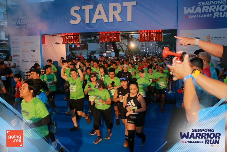 Race photo from SERPONG WARRIOR CHALLENGE RUN