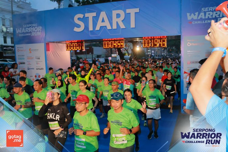 Race photo from SERPONG WARRIOR CHALLENGE RUN