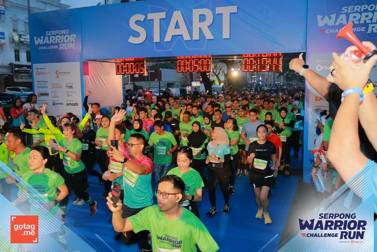 Race photo from SERPONG WARRIOR CHALLENGE RUN