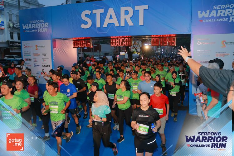 Race photo from SERPONG WARRIOR CHALLENGE RUN