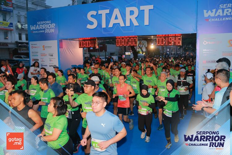Race photo from SERPONG WARRIOR CHALLENGE RUN