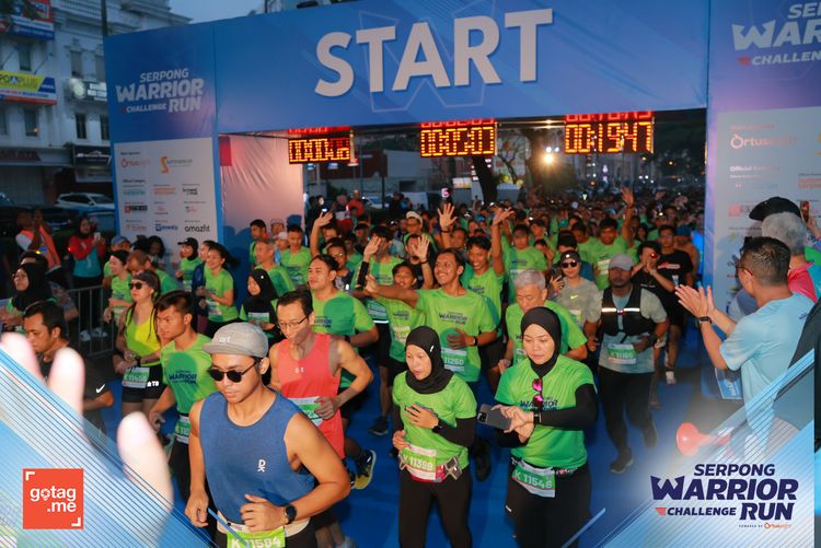 Race photo from SERPONG WARRIOR CHALLENGE RUN