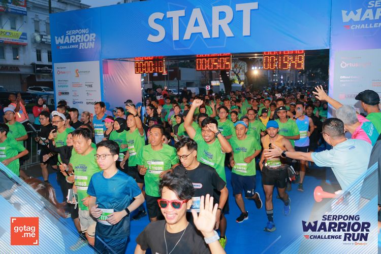 Race photo from SERPONG WARRIOR CHALLENGE RUN