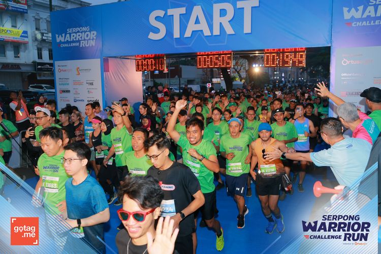Race photo from SERPONG WARRIOR CHALLENGE RUN