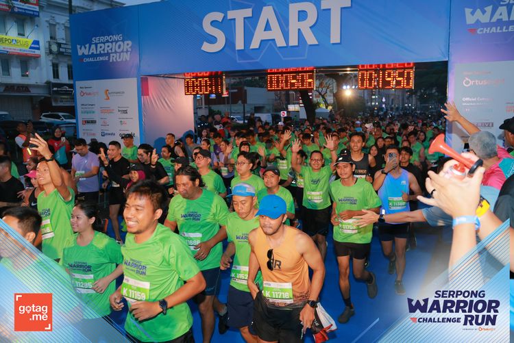 Race photo from SERPONG WARRIOR CHALLENGE RUN