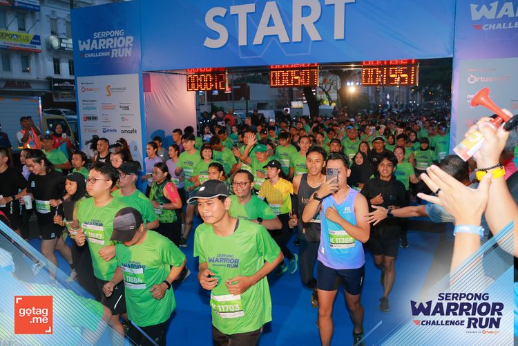 Race photo from SERPONG WARRIOR CHALLENGE RUN