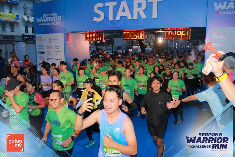 Race photo from SERPONG WARRIOR CHALLENGE RUN
