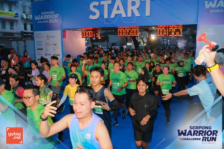 Race photo from SERPONG WARRIOR CHALLENGE RUN