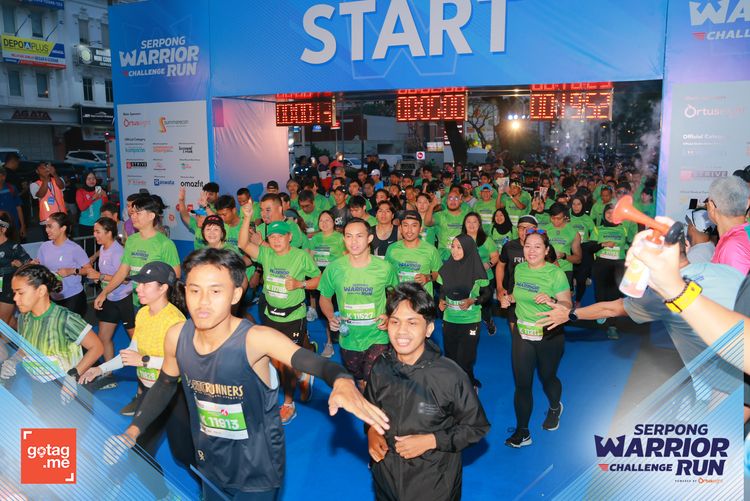 Race photo from SERPONG WARRIOR CHALLENGE RUN