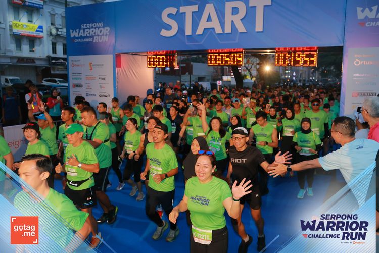 Race photo from SERPONG WARRIOR CHALLENGE RUN
