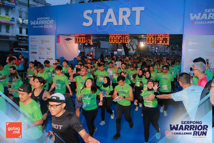 Race photo from SERPONG WARRIOR CHALLENGE RUN