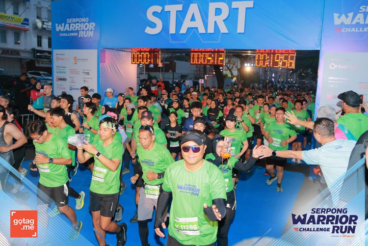 Race photo from SERPONG WARRIOR CHALLENGE RUN