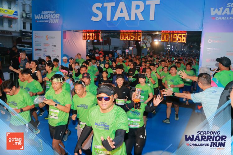 Race photo from SERPONG WARRIOR CHALLENGE RUN