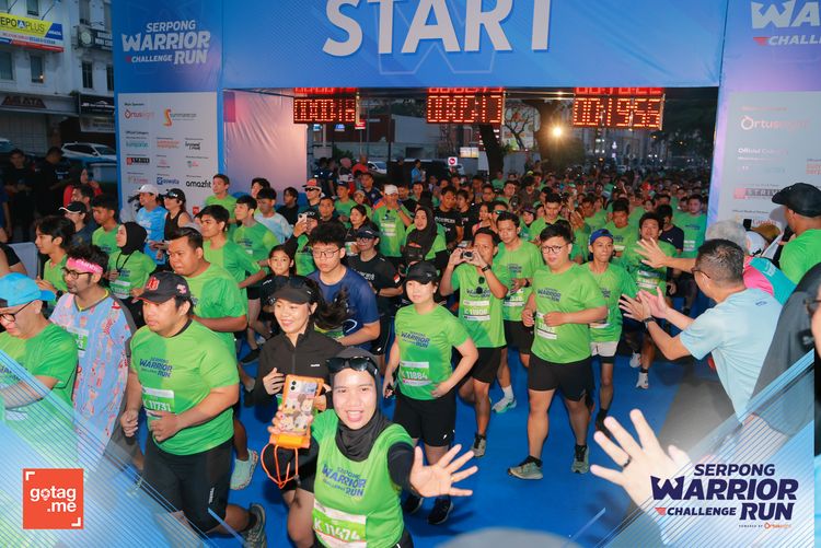 Race photo from SERPONG WARRIOR CHALLENGE RUN