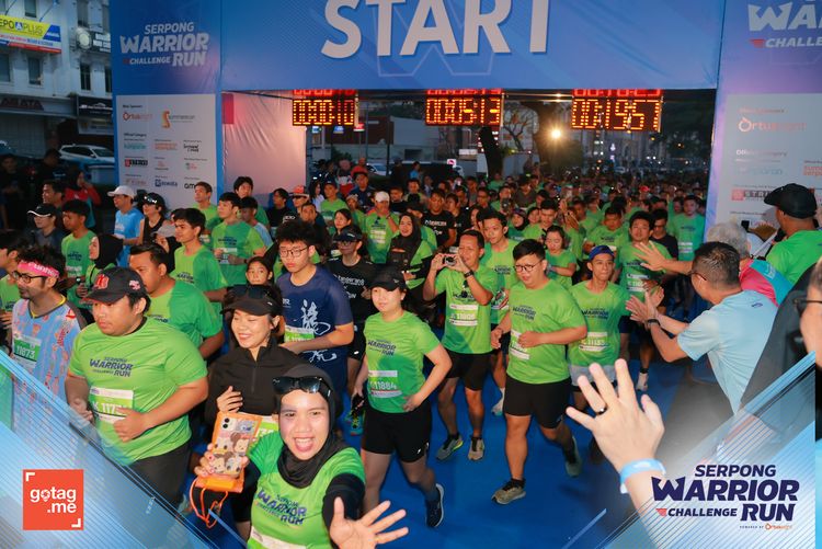 Race photo from SERPONG WARRIOR CHALLENGE RUN