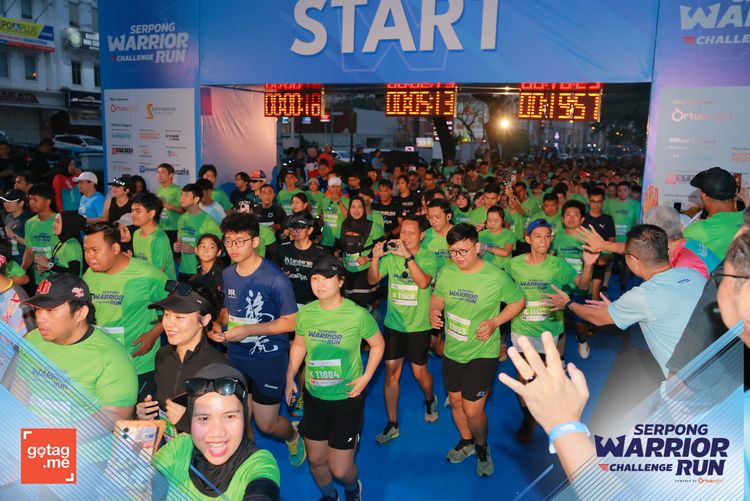 Race photo from SERPONG WARRIOR CHALLENGE RUN