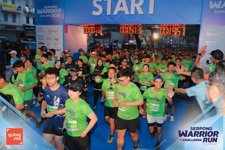 Race photo from SERPONG WARRIOR CHALLENGE RUN