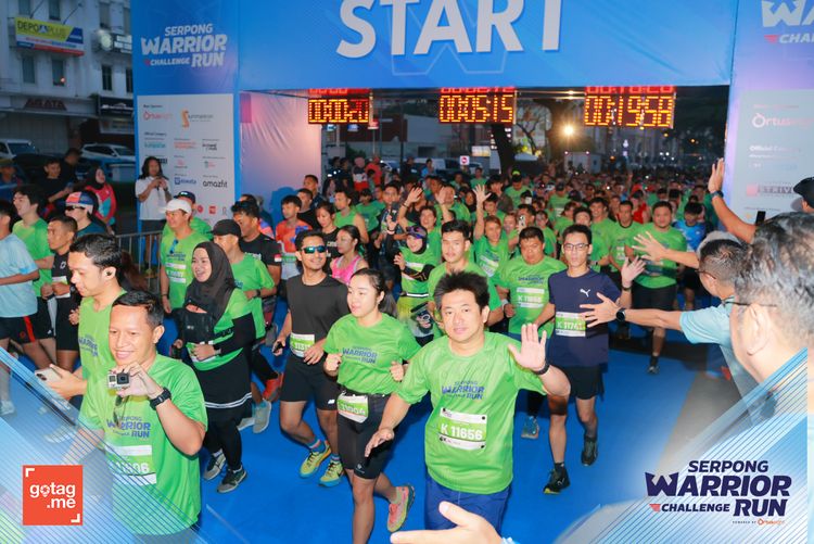 Race photo from SERPONG WARRIOR CHALLENGE RUN