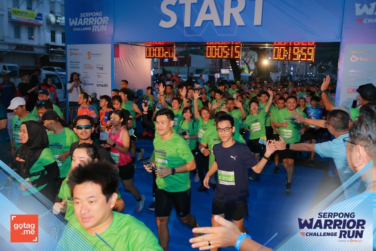 Race photo from SERPONG WARRIOR CHALLENGE RUN
