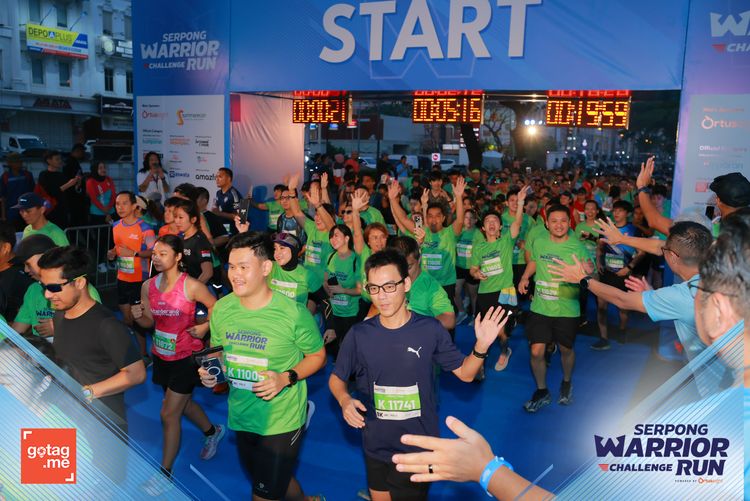 Race photo from SERPONG WARRIOR CHALLENGE RUN