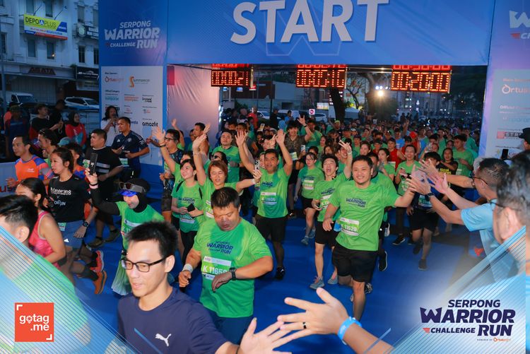 Race photo from SERPONG WARRIOR CHALLENGE RUN