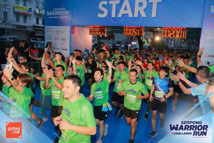 Race photo from SERPONG WARRIOR CHALLENGE RUN