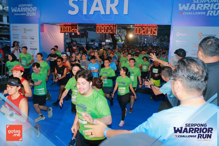 Race photo from SERPONG WARRIOR CHALLENGE RUN