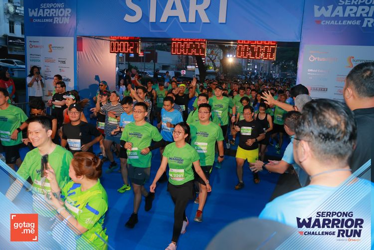 Race photo from SERPONG WARRIOR CHALLENGE RUN