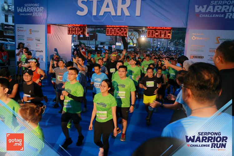 Race photo from SERPONG WARRIOR CHALLENGE RUN
