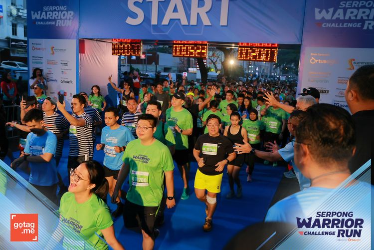 Race photo from SERPONG WARRIOR CHALLENGE RUN
