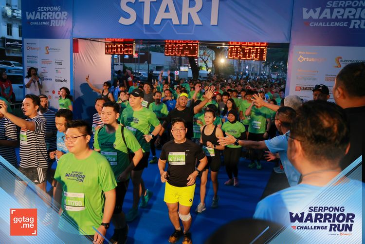 Race photo from SERPONG WARRIOR CHALLENGE RUN