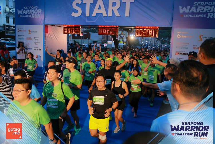 Race photo from SERPONG WARRIOR CHALLENGE RUN